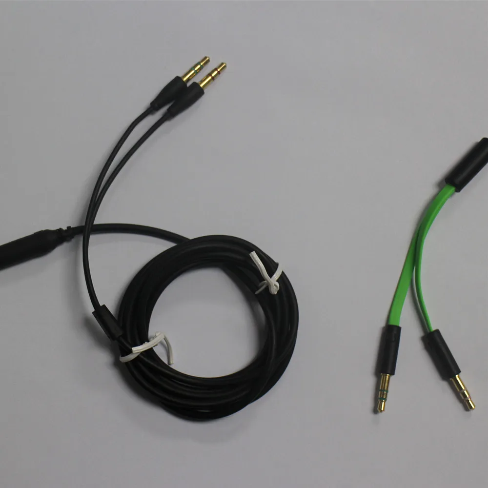 Горячая Распродажа USB кабель 3 5 мм для настольного ПК usb микрофона адаптер 2 в 1