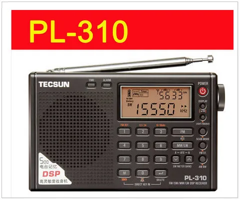 TECSUN PL 310 FM/ AM/ SW/ LW DSP WORLD BAND RADIO PL310|radio am|radio worldtecsun pl-310 |