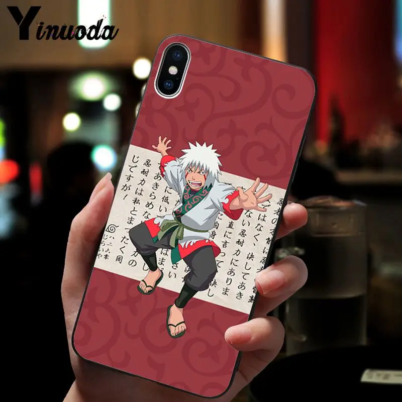 Yinuoda Naruto Jiraiya Топ подробные Популярные Чехлы для мобильных телефонов Apple iPhone 8 7 6 6S
