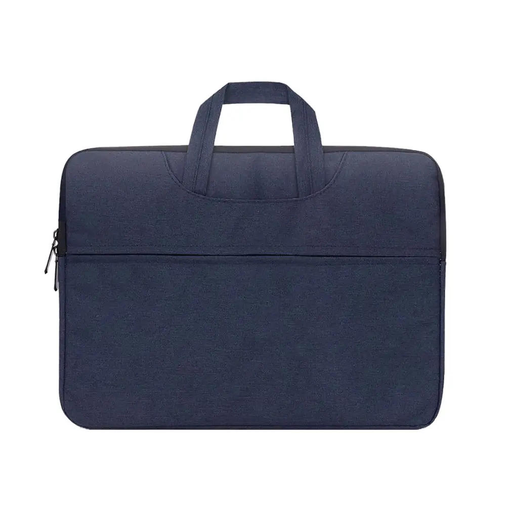 

Blue Round Oxford Style Fashionable Laptop Notebook Sleeve Case Carry Bag Shockproof Handbag Suitable For Macbook