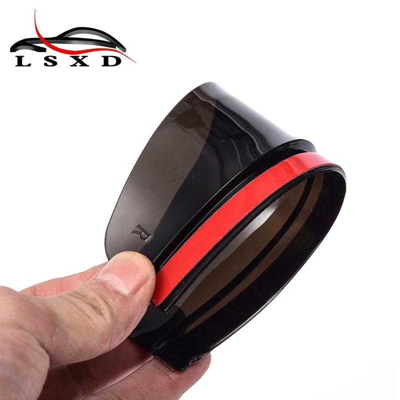 

2Pcs Universal Flexible PVC Rain Eyebrow Car Accessories Rearview Mirror for Toyota Trd Camry Rav4 Mazda 2 3 5 Kia Rio K2 Cx-5