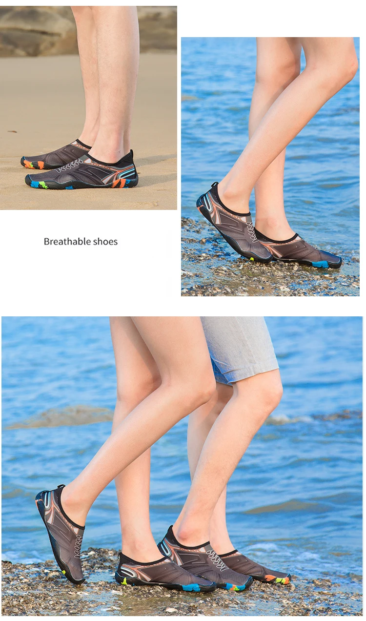 Размеры 35-46; мужская пляжная обувь для женщин; водонепроницаемые кроссовки; пляжная обувь унисекс; обувь для серфинга и плавания; спортивная обувь; sapato praia