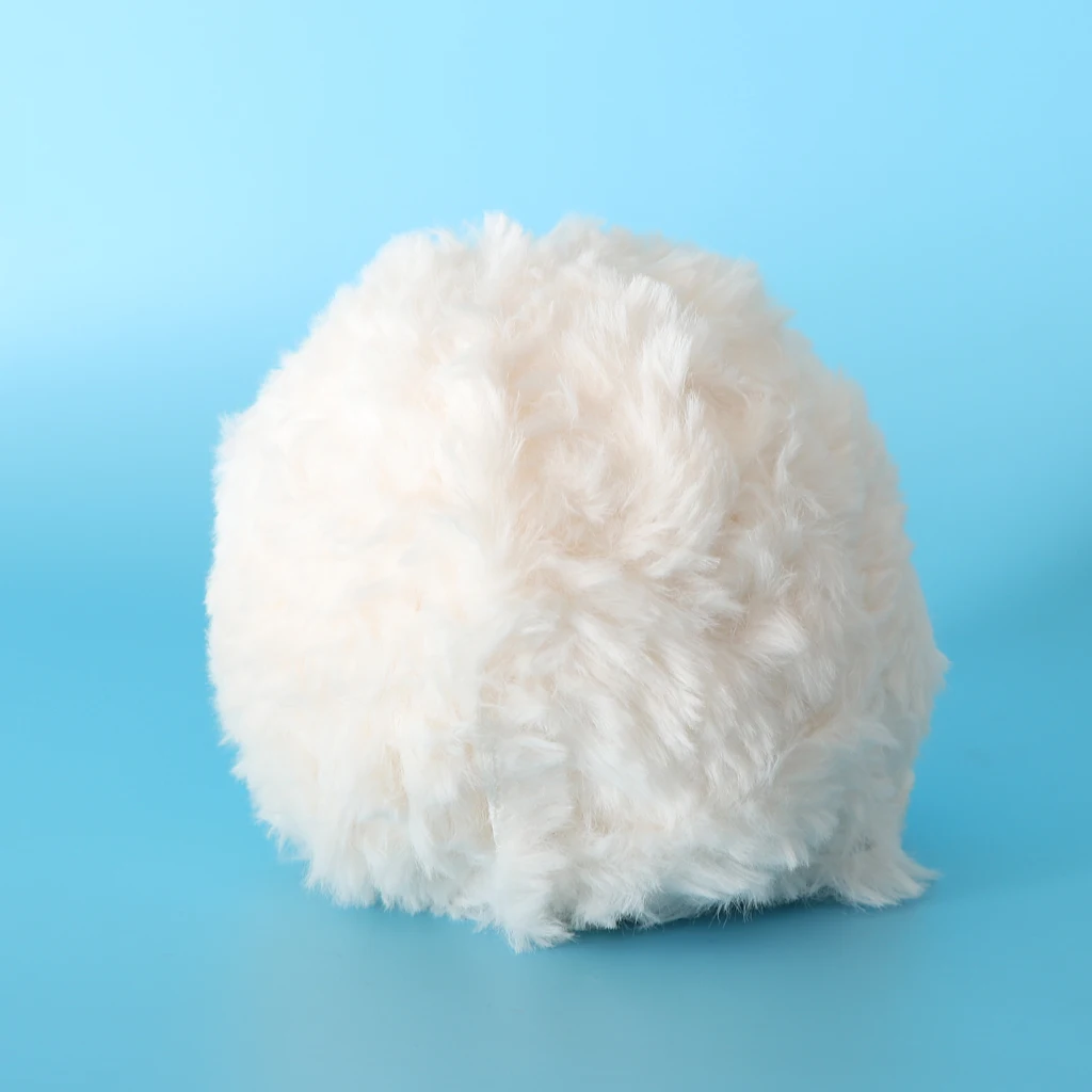 32 Meters Soft Polyester Fluffy Faux Fur Yarn Eyelash for Crocheting Knitting
