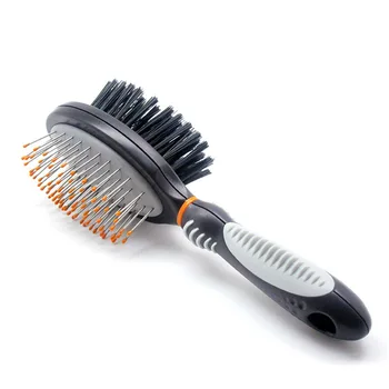 

Fashion Aveva Pets Two-sided Comb Circle Head Brush Durable Environmental Protection Cosmetology Nursing Comb Pets Articles