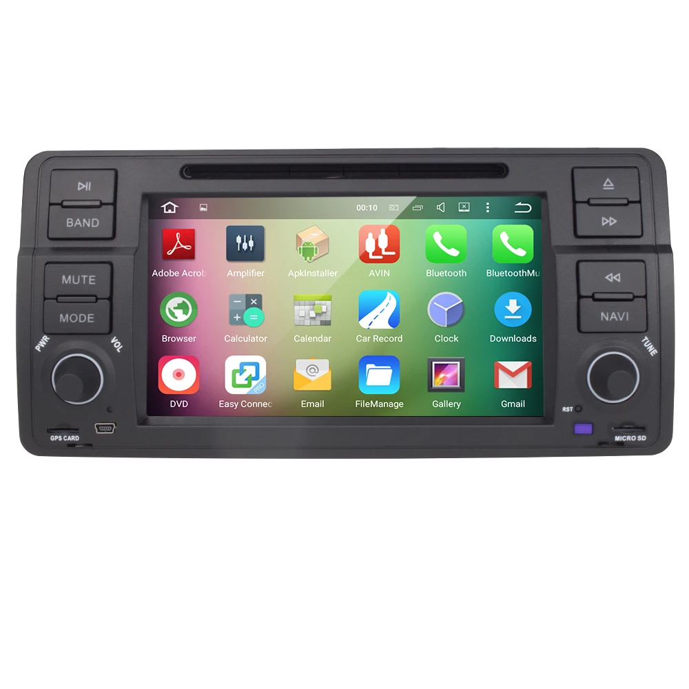 Quad Core Android 5.1 Head Unit Car Radio GPS DVD Player for BMW E46 3 Series /M3 /Rover 75 /MG ZT 1998-2005