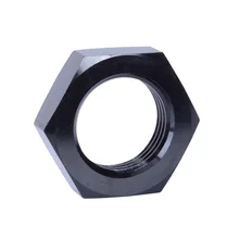 Алюминий 3 4681012 16 В гайка Перемычка шланг с фитингами соединительные части труб черный