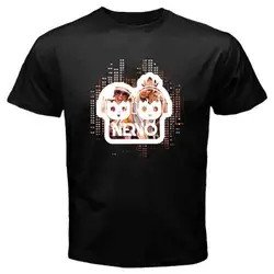 Новый NERVO DUO DJ электро Дом Музыка Мужская Черная Футболка размер S M L XL 2XL 3XL