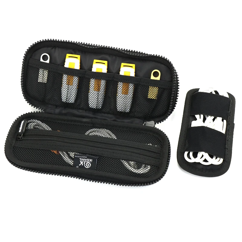 IKSNAIL двухслойный цифровой чехол для наушников адаптер Аксессуары для airpods наушники USB кабели Портативная сумка для хранения