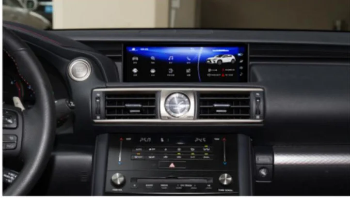 Discount Android car radio gps  for LEXUS IS 2013-2018 with 12.25inch screen 1280*480 resolution  2G RAM 8 cores IS250 IS300 IS350 0
