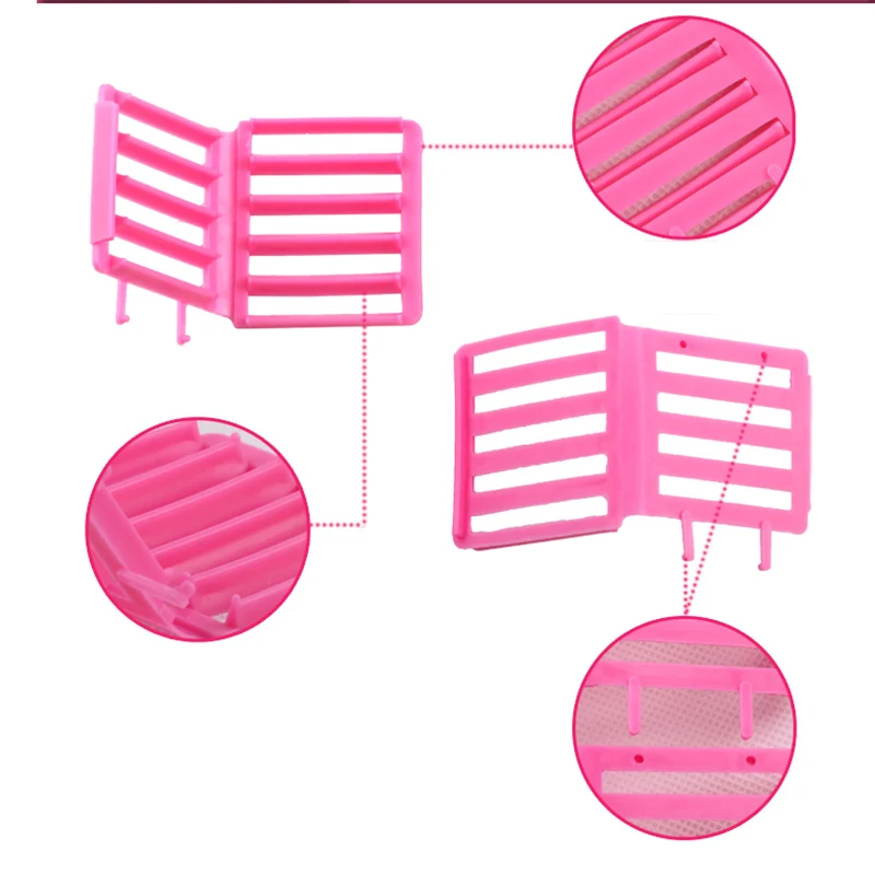 

3pcs DIY Corn Hair Clip Curler Maker Women's Beauty High Quality Hairdressing Styling Wave Perm Rod Tool J11 Color Random