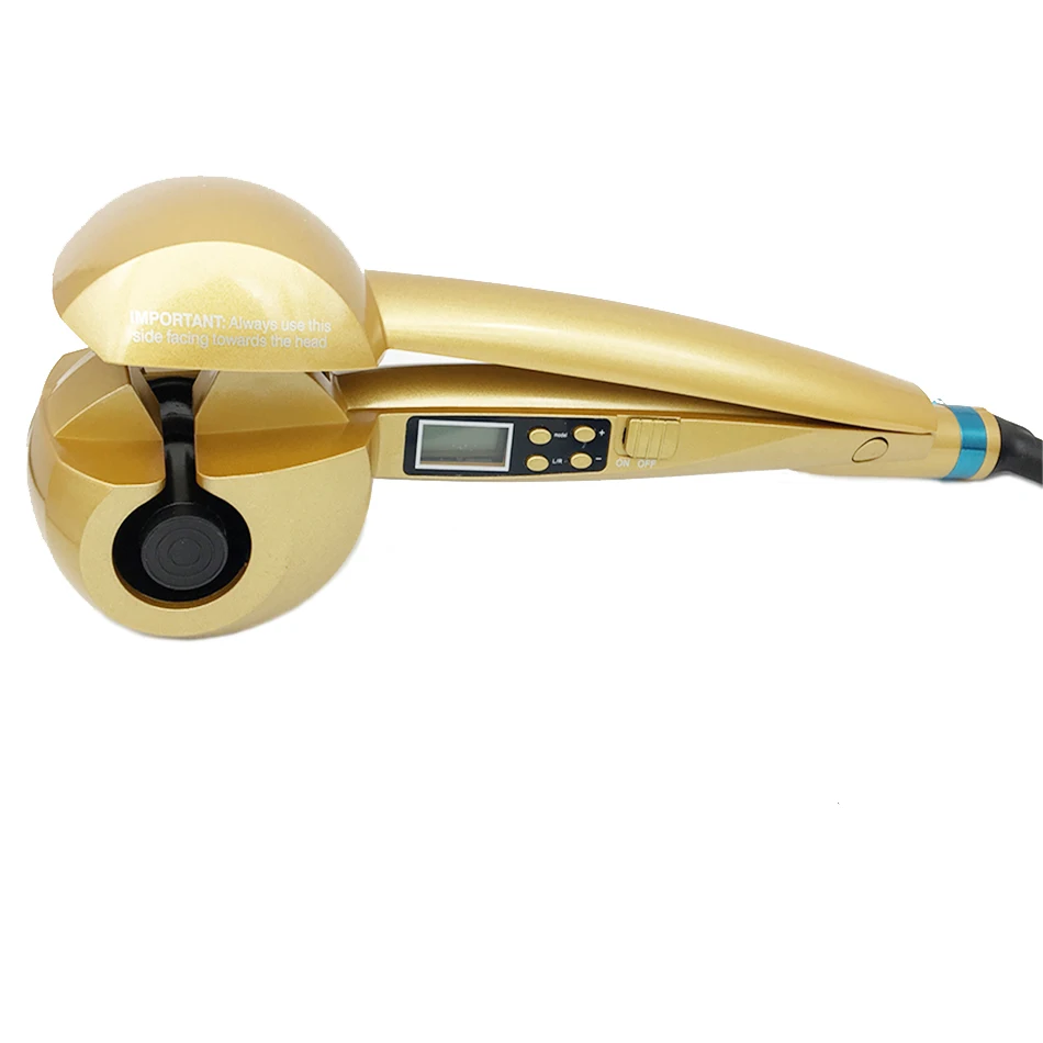 

Wholesale Pro LCD Hair Curler Styler Heating Hair Styling Tools Automatic Hair Curling Iron Roller Curling Wand EU US Plug