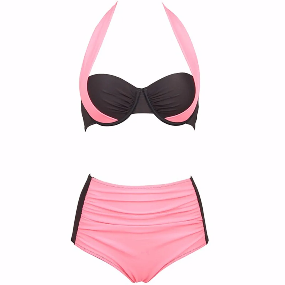 2018 Sexy Bikinis Women Swimsuit High Waist Bathing Suits