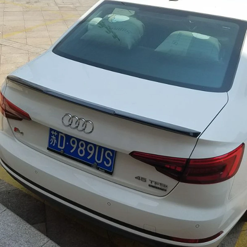 Спойлер для Audi A4 тип спойлера из АБС материала заднее крыло автомобиля праймер