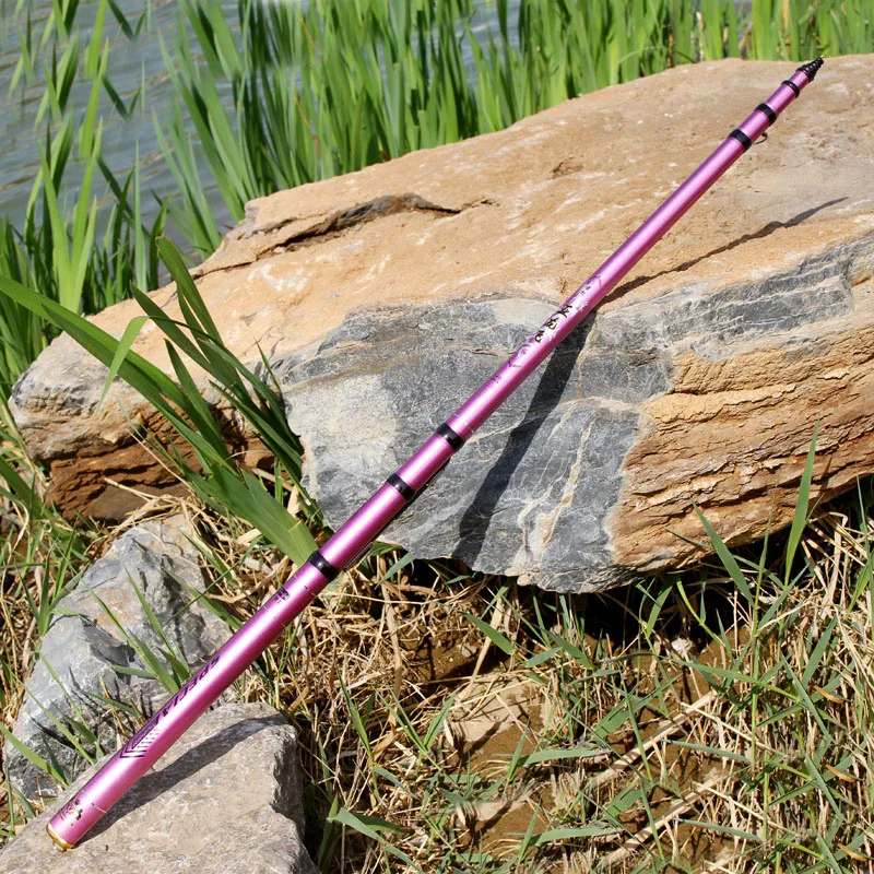 Violet Positioning Hollow Rod Large drag Carbon Front end Fishing Rod
