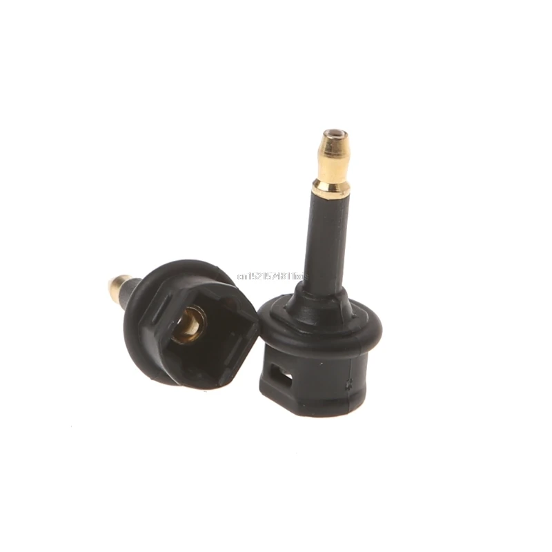 Новинка 2 шт. переходник Toslink Female 3 5 мм Male Mini Audio Plug цифровой оптический адаптер| |