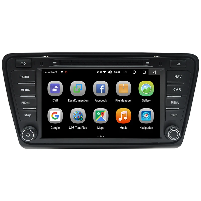 Excellent Car Multimedia Player Android 8.0 4G/32G 8 Inch Car DVD 2 Din Car Radio With Navigation For Skoda Octavia A7 2013-2014 4