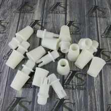 100 шт/лот) товар 007 белые пластиковые захваты для крепления кабеля костюм для гнезда M10 и потолочной пластины DIY осветительные ручки