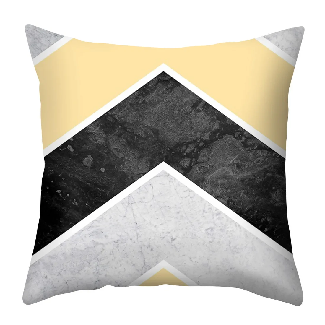 Чехол для подушки в скандинавском стиле геометрические декоративные Чехлы для подушек чехол с цветочным принтом - Цвет: 1