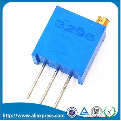 

10Pcs 3296W-1-503LF 3296W 503 50K ohm Top regulation Multiturn Trimmer Potentiometer High Precision Variable Resistor