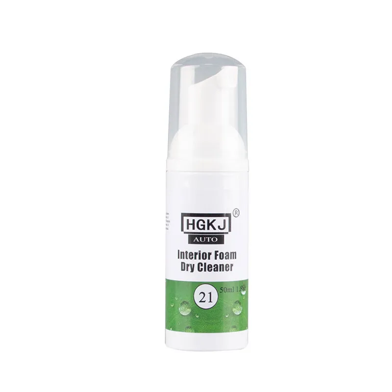 50ml CARPRIE средство для чистки салона автомобиля из чистой кожи HGKJ-21-50ML Химчистка салона очищающая пена средство для сухой очистки 50 мл jy23 - Цвет: 50ml