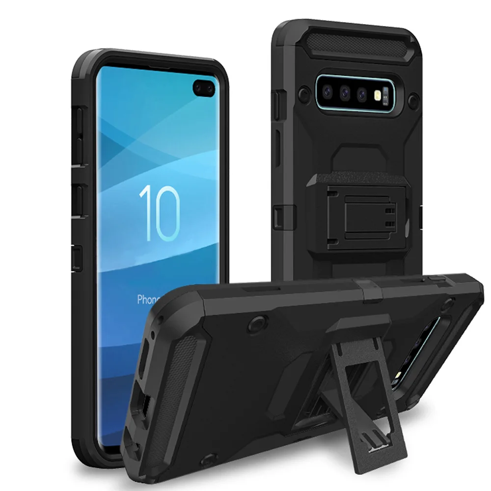 

For Samsung Galaxy S10 Plus S10e Heavy Duty Belt Clip Holster Rugged Case Anti Shock Cover For Samsung Galaxy S10 Plus S10e Lite