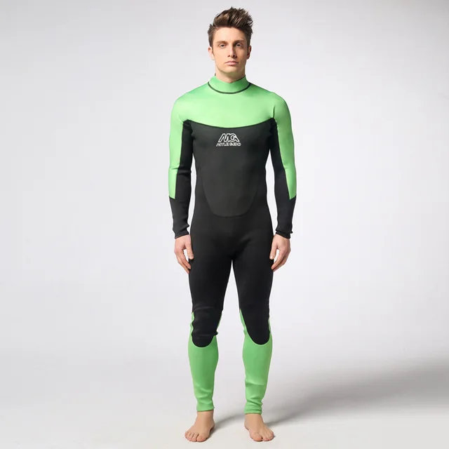 Wetsuit 3MM Neoprene Scuba Diving Suit Surf Suit Snorkeling suit Black