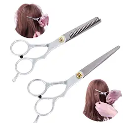 2 шт./компл. профессиональный салон Парикмахерские ножницы для филировки парикмахерский набор стайлер для укладки волос салон