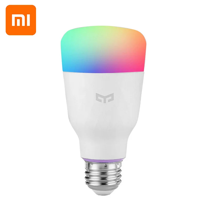 

[ English Version ] Mi Yeelight Smart LED Bulb Colorful 800 Lumens 10W E27 Lemon Smart Lamp For Mi Home App White/RGB Option
