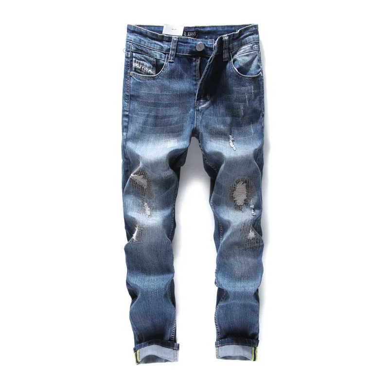 2017 Top Quality Hot Sale Fashion Dsel Brand Men Jeans Straight Fit