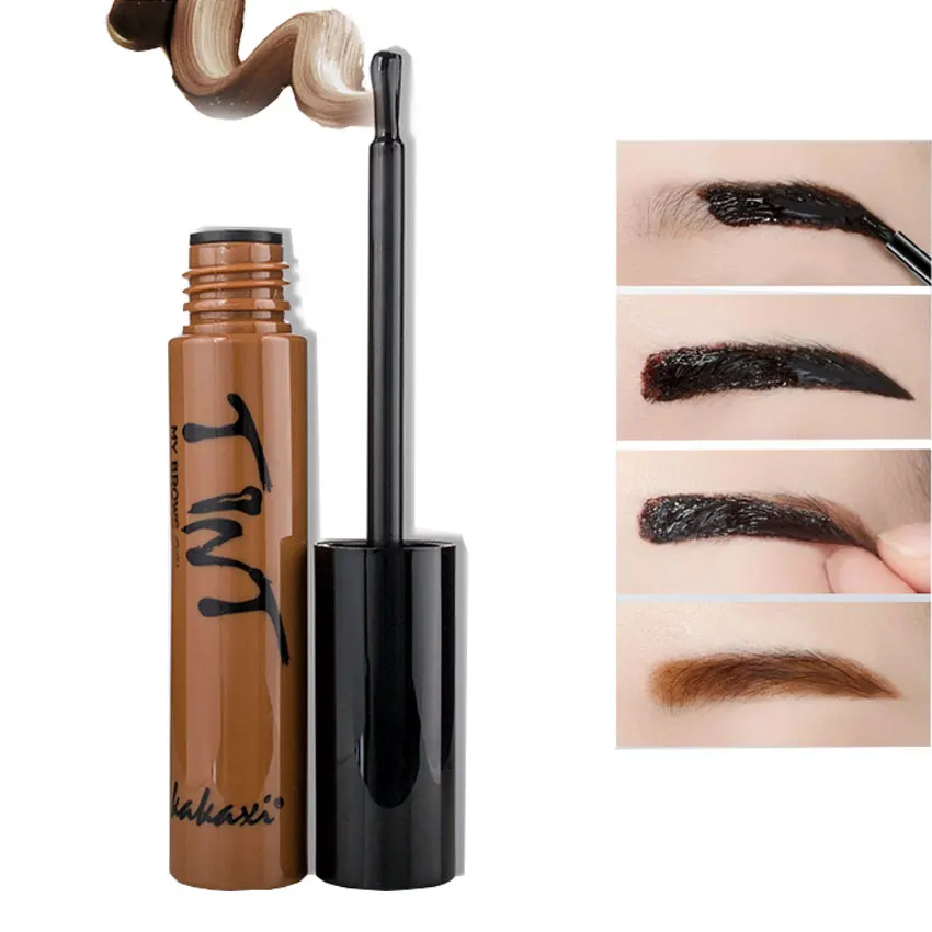 1pc peel off eyebrow gel eye brow tint waterproof long lasting eye brow dye cream sombrancelha