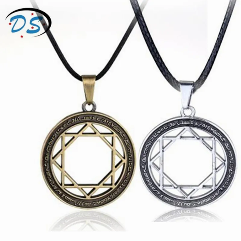 donghseng jewelry Japan Anime Jewelry Magi Necklace Leather Rope