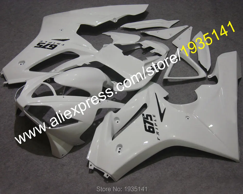 Для триумфа Обтекатели для кузова Daytona 675 2006 2007 2008 Cowling Daytona675 06 07 08 комплект