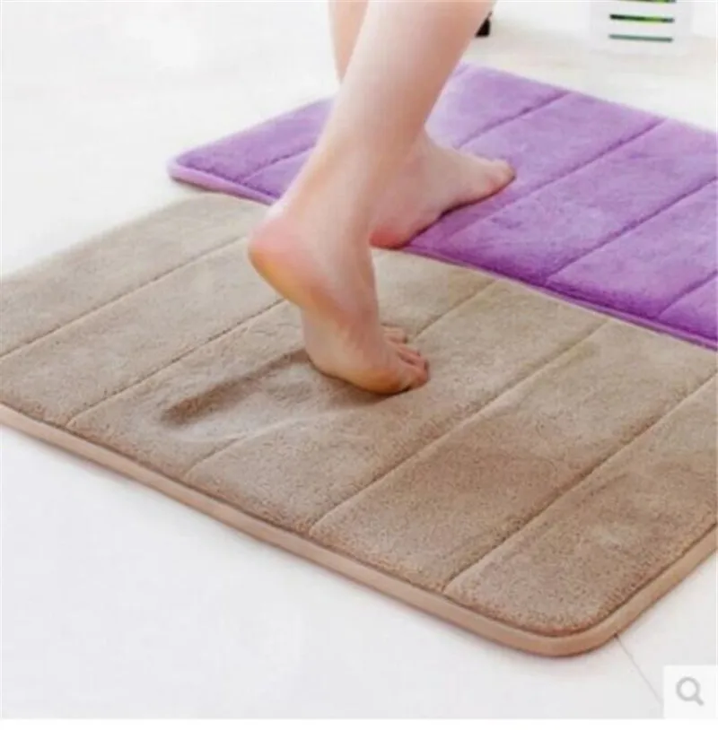 hot 4060 cm antiscivolo tappeti da bagno tappeto tappetini assorbenti memory foam morbido pavimento
