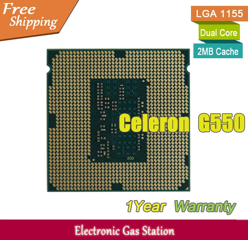 Original Processor Intel Celeron G550 Dual Core 2.6GHz LGA 1155 TDP 65W ...