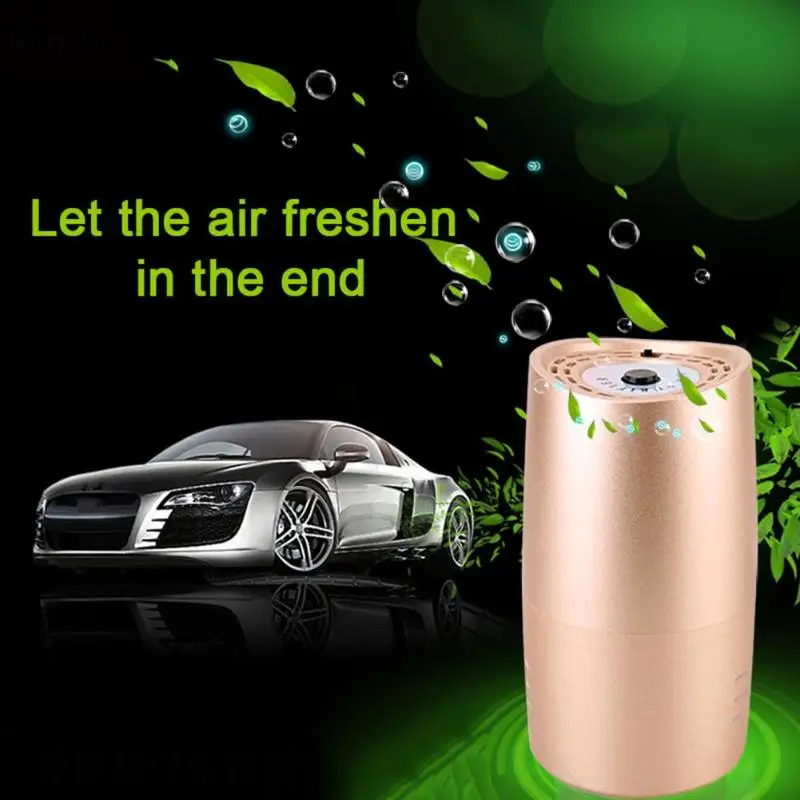 

Vehicle Air Purifier Mini Auto Car Fresh Air Anion Ionic Purifier Oxygen Bar Ozone Ionizer Cleaner Fresher