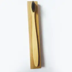 1 шт. Новинка деревянная ручка мягкая-зубная щетка с бамбуковой щетиной окружающая среда бамбуковый уголь зуб мягкие очистка полости рта