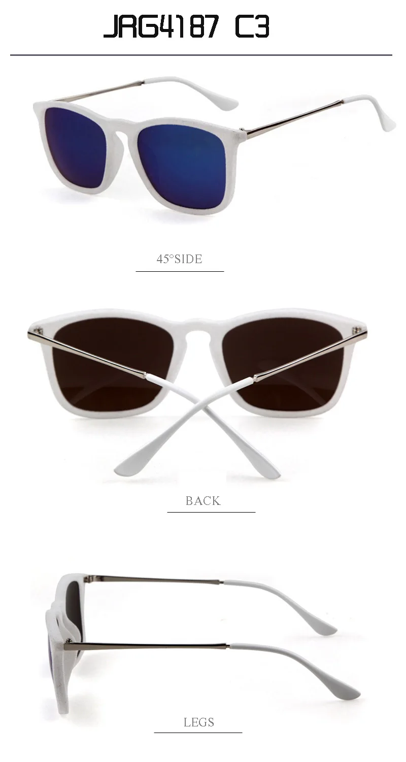 Женские бархатные солнцезащитные очки в стиле ретро, цветные квадратные брендовые Винтажные Солнцезащитные очки, оригинальные солнцезащитные очки для мужчин 4187