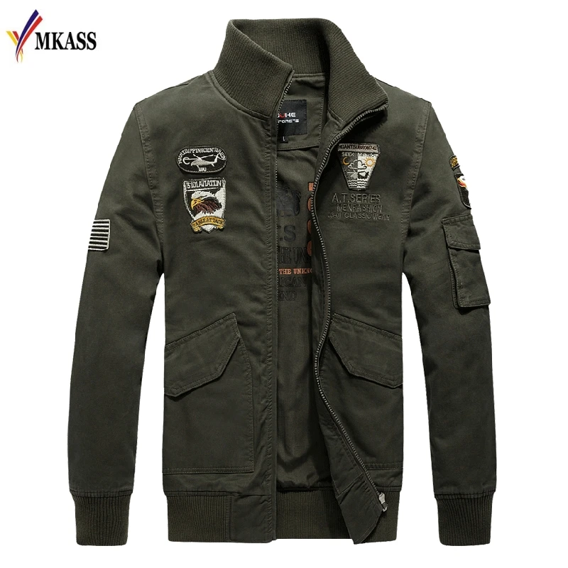 

Brand MKASS 2018 Men Spring Jackets and Coats Jaqueta Masculina Male Causal Fashion Slim Fitted Large Size Zipper Jackets Hombre