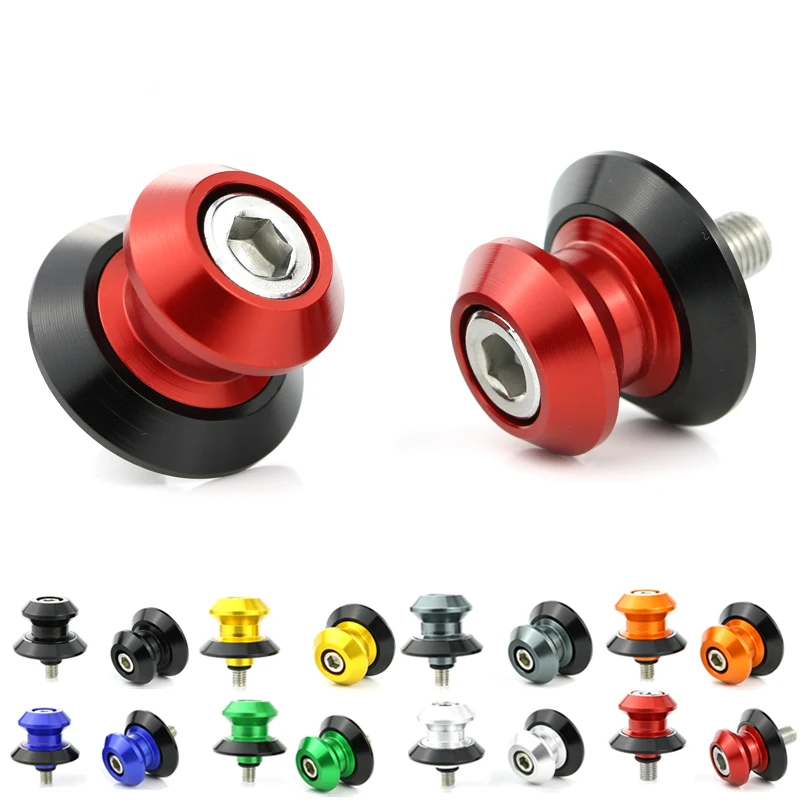 

For Ducati Multistrada 950 1200 2017 2018 Motorcycle CNC Aluminum Swingarm Stand Bobbins Screws