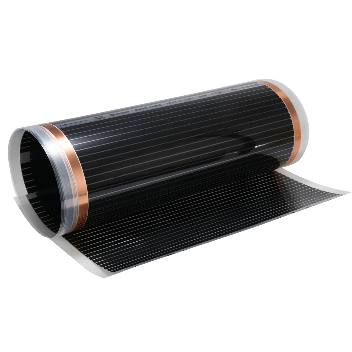 220V Electric 60 Degree Home Floor Infrared Underfloor Heating Warm Film Mat Household Electric Heating Pads Mayitr 50cmx2m