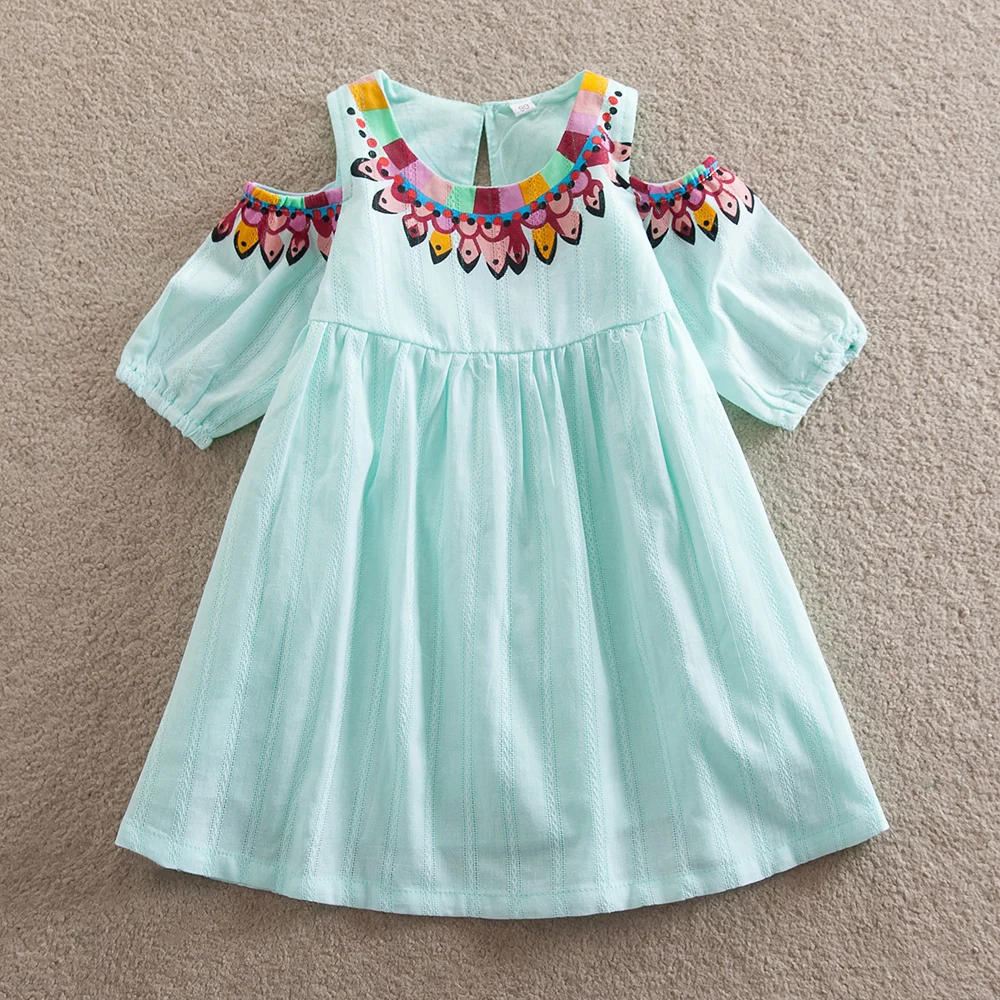 Girl-strapless-dress-2017-foreign-trade-explosion-cotton-and-linen-comfortable-girl-dress-seven-sleeves-cotton