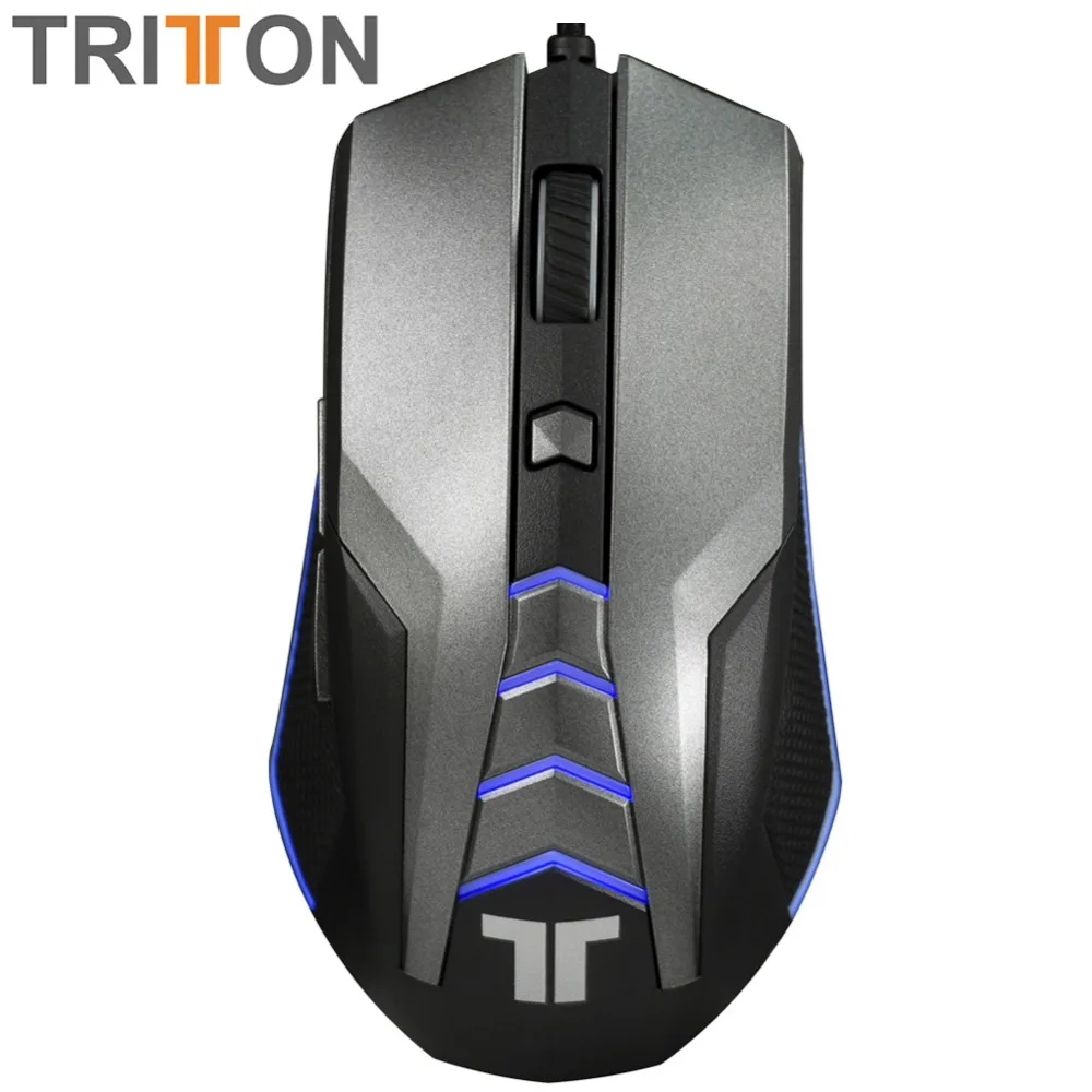 

TRITTON TM300 7200 DPI Breathing Light Ergonomic Game USB Computer Mice RGB Gamer Desktop Laptop PC Gaming Mouse