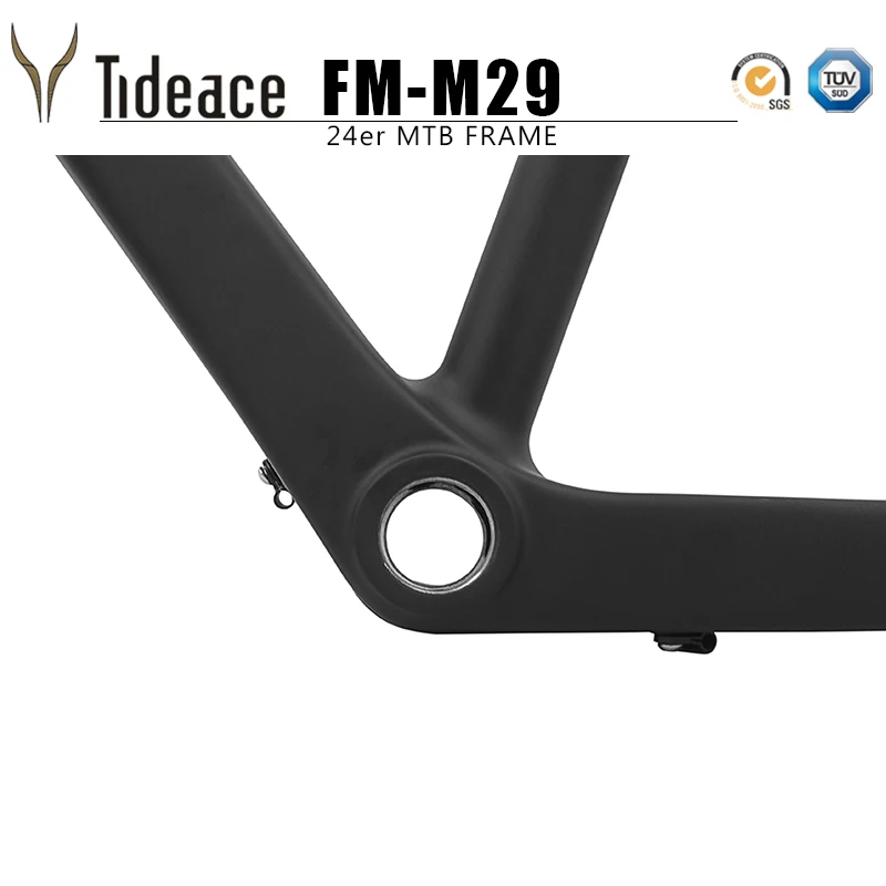 Новинка 2019 24er углеродная mtb рама UD 13 5 дюйма для горного велосипеда 135*9 мм Макс 2 3