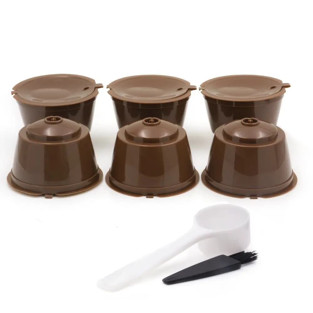 

6 pcs/pack Refillable Dolce Gusto coffee Capsule nescafe dolce gusto reusable capsule dolce gusto capsules dolce gusto refill
