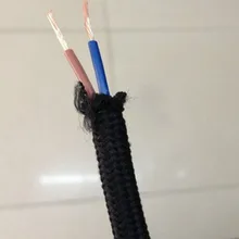 8 метров тканевый кабель Шнур для винтажного подвесной светильник Электрический провод 110/220V декоративные лампы кабели