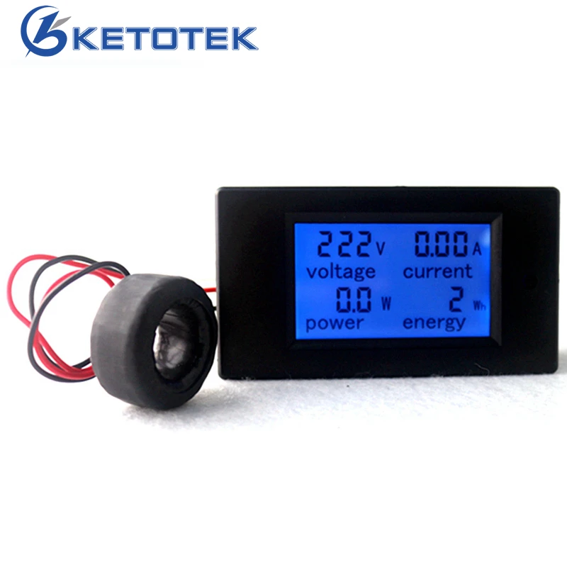 Цифровой вольтметр и амперметр 4 в 1 80 260 перем. Тока|lcd shops|lcd monitor with tv tuner cardvoltmeter led |