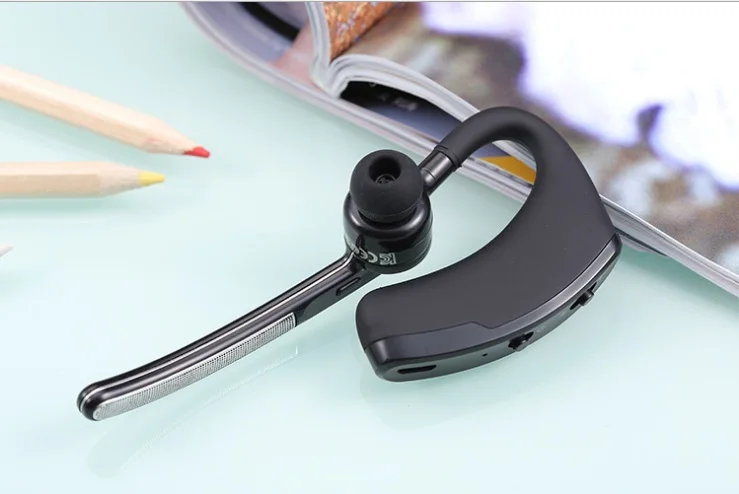 

Newest V8 Bluetooth earphone V4.0 Business Stereo Earphones With Mic Wireless Universal Voice Report Number Handfree Earphone