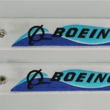 Boeing bothside Вышивка мешок тег