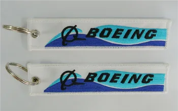 

Boeing Bothside Embroidery Bag Tag