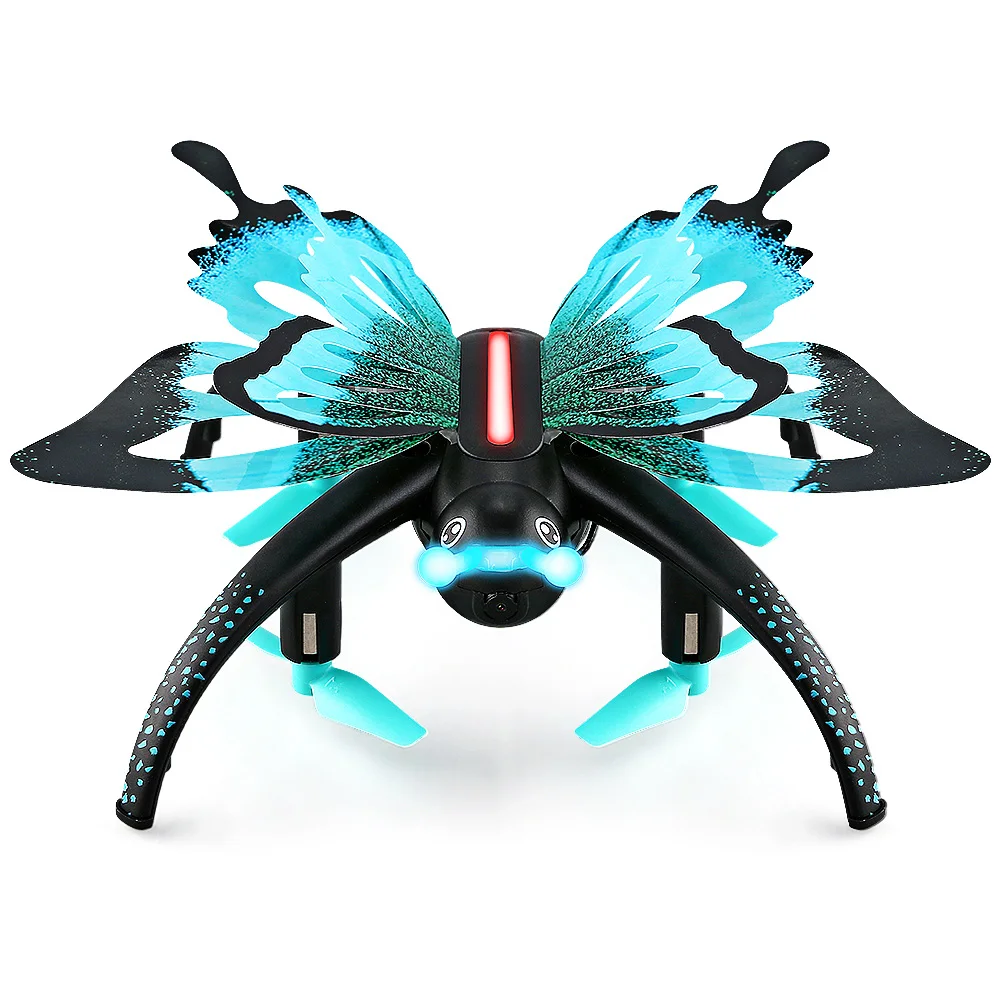 

JJRC H42WH RC Drone Dron Butterfly Voice Control WiFi APP FPV Drones Quadcopter Helicopter RC Toy With Light Xmas Gifts for Kids